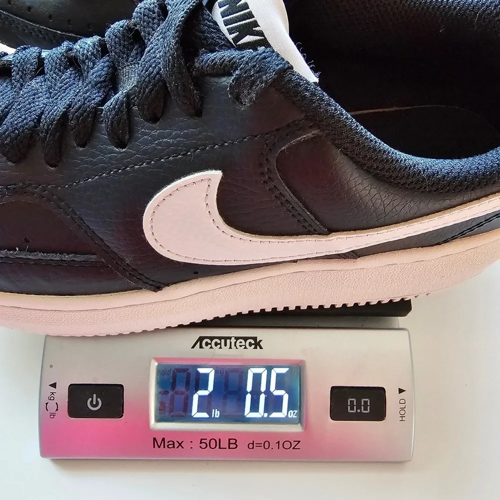 Nike Womens Court Vision Alta Platform Sneakers 8 Black White Casual DM0113-002